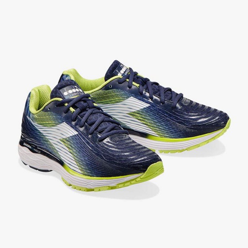 Chaussure Running Diadora Mythos Homme Bleu Marine | OINBFZQ-64