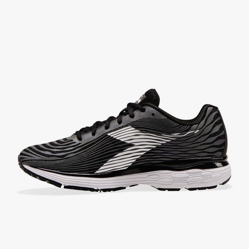 Chaussure Running Diadora Mythos Homme Noir | TOARMUJ-47