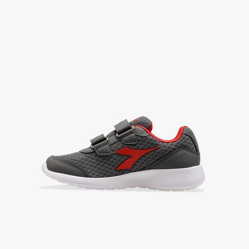 Chaussure Running Diadora Robin Enfant Grise | ANWEHKL-05