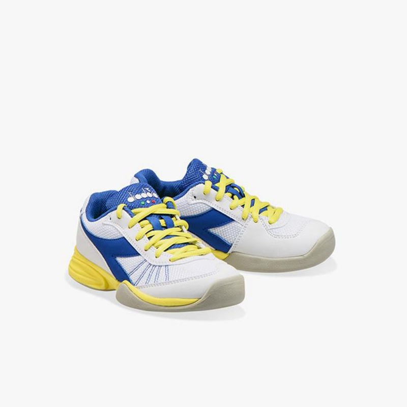 Chaussure Tennis Diadora S. Challenge Enfant Blanche | ENQLDSY-69