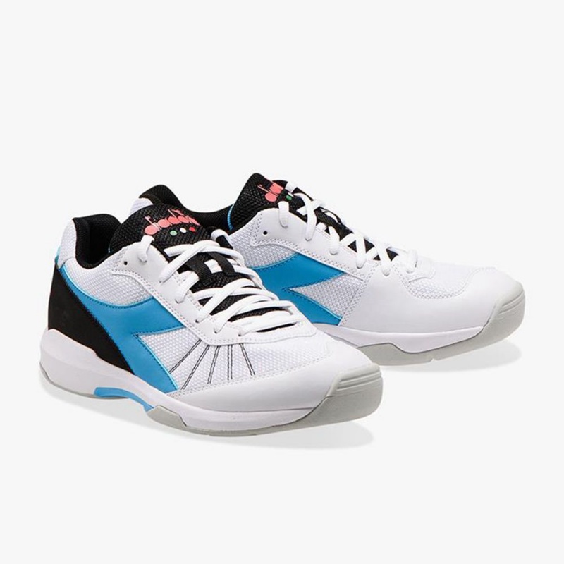 Chaussure Tennis Diadora S. Challenge Homme Blanche | FWKTQCO-03