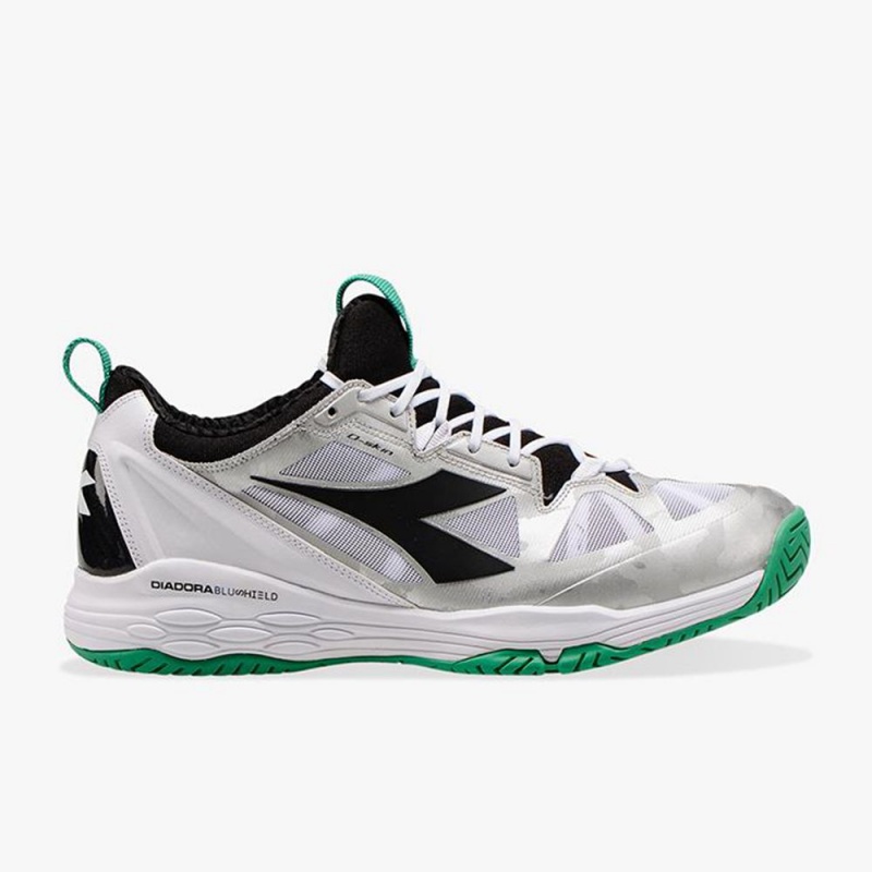 Chaussure Tennis Diadora Speed Homme Blanche | PSKFXVT-96