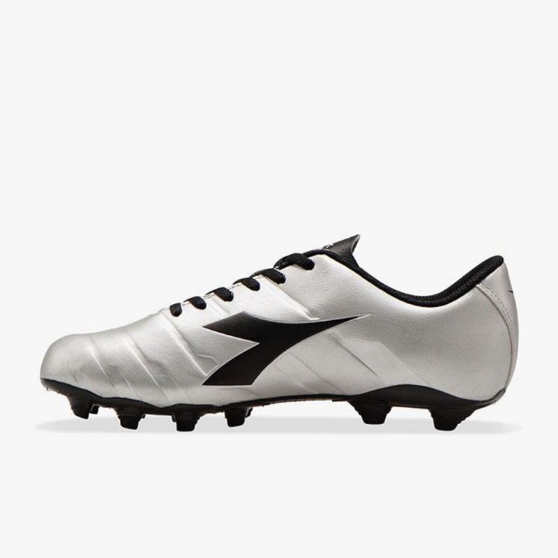 Chaussure de Foot Diadora Pichichi Homme Argent | XICDYEF-04