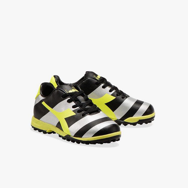 Chaussure de Foot Diadora Raptor Enfant Argent | UMYOSFX-62